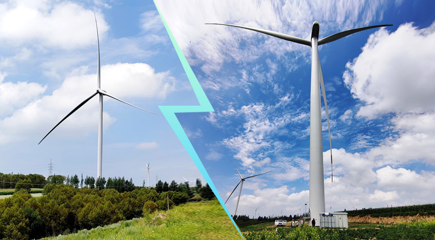 清洁能源风电公司右玉小五台风电场增容项目全容量并网投产
